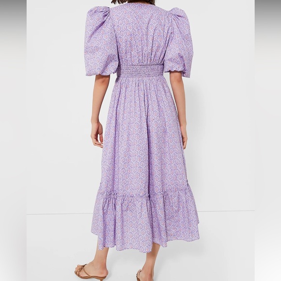 HYACINTH HOUSE
Lilac and Blush Icon Floral Lindley Dress - Picture 4 of 12